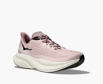 Hoka Mach 6 1164033-clq Sneaker Womens Cosmic Pearl Running Shoes Dwa595 In Pink