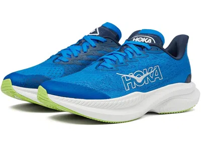 Hoka Mach 6 (big Kid) Kid's Shoes Electric Cobalt/varsity Navy : 3.5 Big Kid M