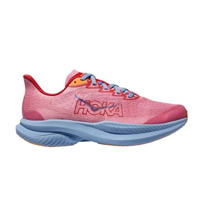 Pre-owned Hoka Mach 6 Kids 'peony Cerise' | Pink | Kid's Size 5.5