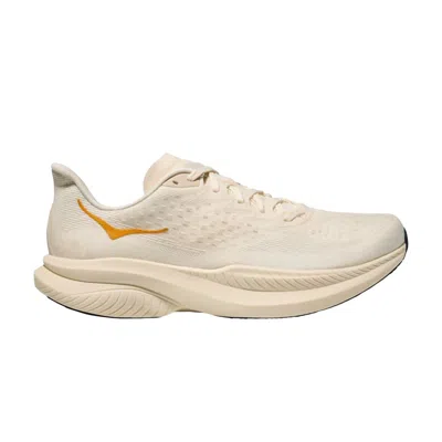 Pre-owned Hoka Mach 6 La 'alabaster Oat Milk' | Cream | Men's Size 13 In White