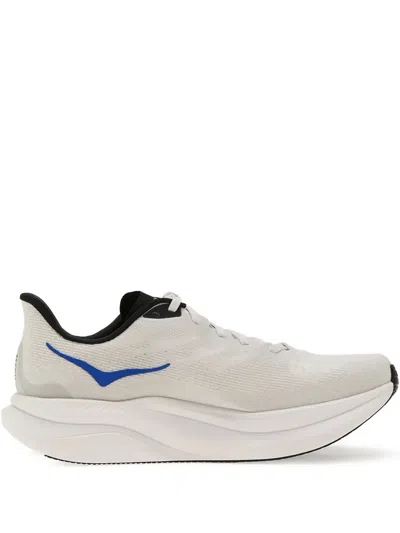 Hoka Mach 6 Mesh Sneakers In White