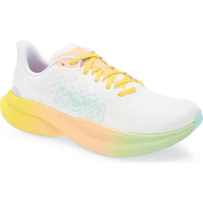 Hoka Mach 6 Running Shoe In White