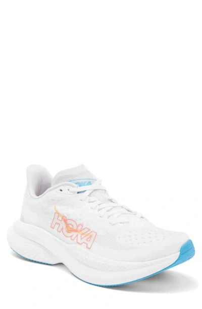 Hoka Mach 6 Running Shoe In White