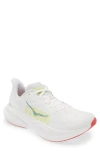 Hoka Mach 6 Running Shoe In White / Nimbus Cloud