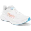 Hoka Mach 6 Running Shoe In White/nimbus Cloud