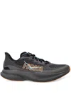Hoka Mach 6 Lace-up Trainers In Black