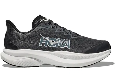 Pre-owned Hoka Mach 6 Sneakers In Black/white In Multi