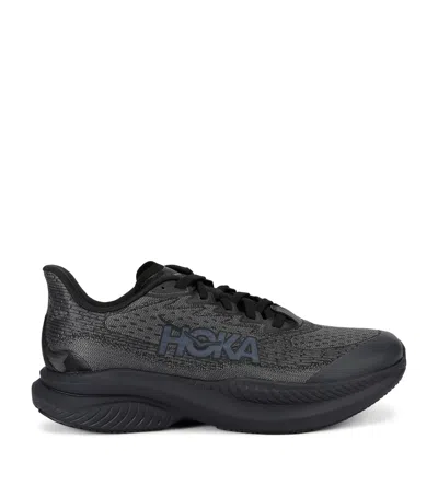 Hoka Kids' Mach 6 Trainers In Black