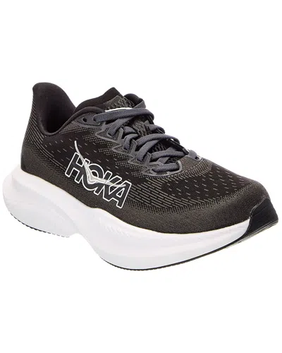 Hoka Mach 6 Wide Sneaker In Black
