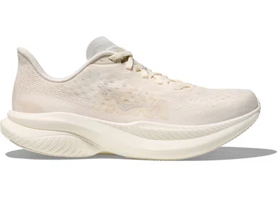Pre-owned Hoka Mach 6 (women's) Sneakers In Alabaster/cosmic Grey
