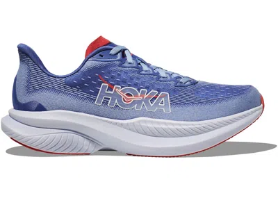 Pre-owned Hoka Mach 6 (women's) Sneakers In Mirage/stellar Blue