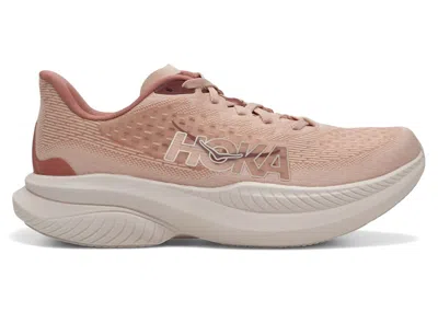 Pre-owned Hoka Mach 6 (women's) Sneakers In Rose Latte/blush