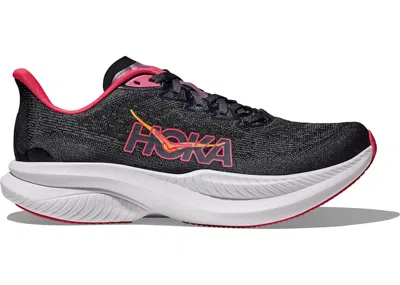 Pre-owned Hoka Mach 6 (women's) Sneakers In Varsity Navy Blue/ Nautical Dusk
