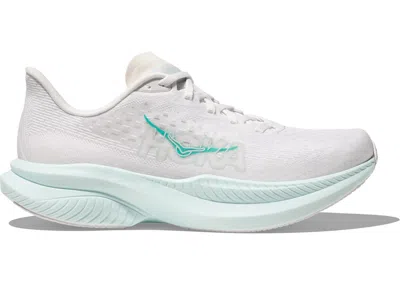 Pre-owned Hoka Mach 6 (women's) Sneakers In White/droplet