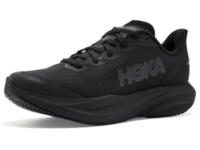 Hoka Mach 7 (big Kid) Kids Shoes Black/black: 6.5 Big Kid M