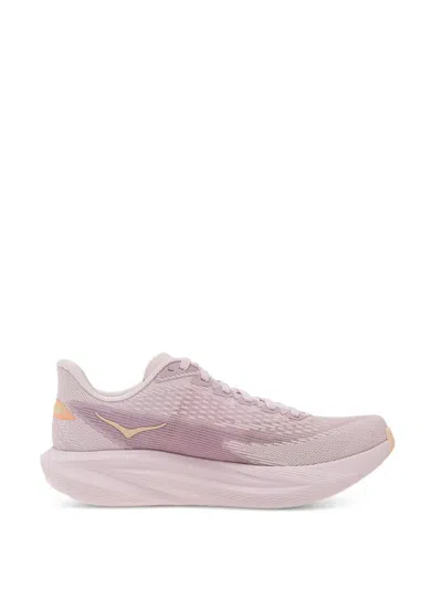 Hoka Mach 7 Logo Sneakers In Purple