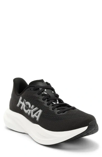 Hoka One One Rincon 4 1155130-bblc Sneaker Mens Black Lace Up Road Running Shoes
