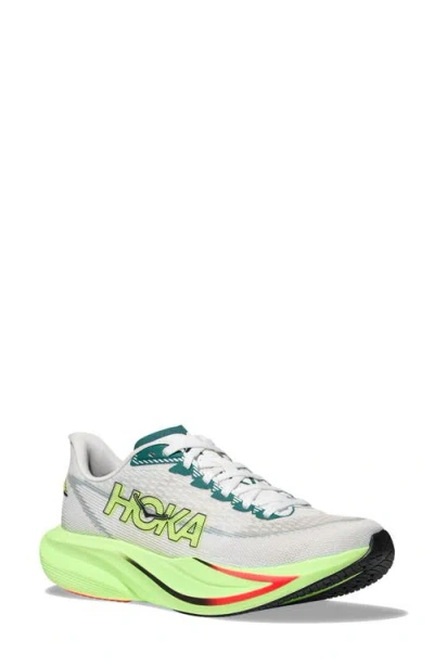 Hoka Mach 7 Running Shoe In Green