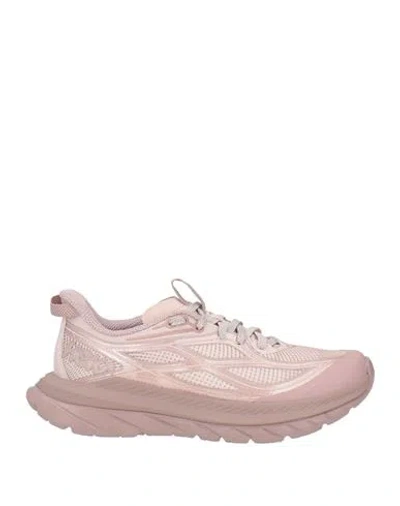 Hoka Mach Remastered Aura Woman Sneakers Antique Rose Size 8.5 Textile Fibers In Pink