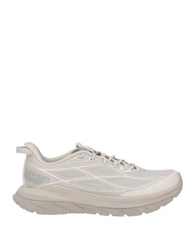 Hoka Mach Remastered Woman Sneakers Grey Size 8.5 Textile Fibers In Gray
