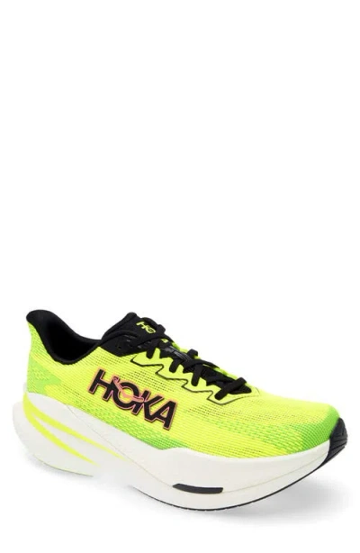 Hoka Mach X 3 Running Shoe In Green