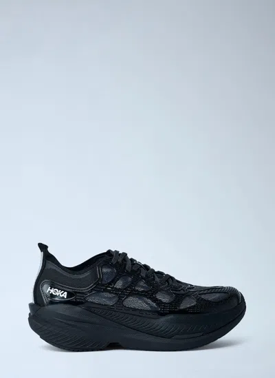 Hoka Mach X Caged Sneakers In Black