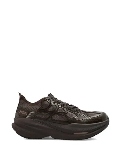 Hoka Mach X Caged Sneakers In Black