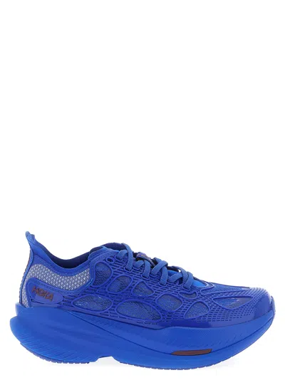 Hoka Mach X Caged Sneakers Blue