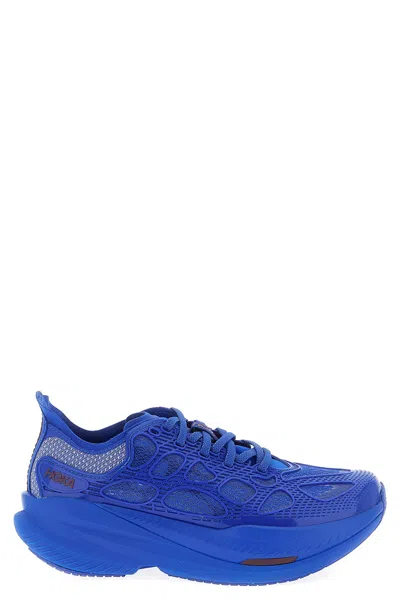 Hoka 'mach X Caged' Sneakers In Blue