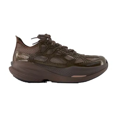 Hoka Mach X Sneaker In Brown