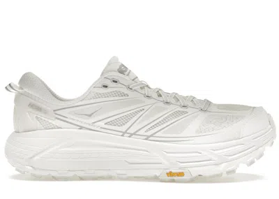Pre-owned Hoka Mafate Speed 2 (all Gender) Sneakers In White/lunar Rock In Gray