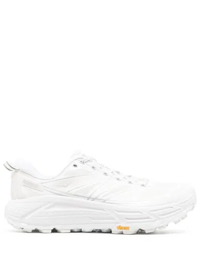 Hoka Mafate Speed 2 Sneakers In White Fabric