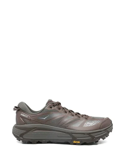 Hoka Mafate Speed 2 Logo-detail Sneakers In Brown