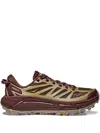 Hoka U Mafate Speed 2 Mesh And Rubber Sneakers In Brown