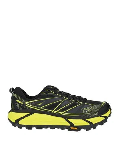 Hoka Mafate Speed 2 Man Sneakers Black Size 9.5 Textile Fibers, Synthetic Material