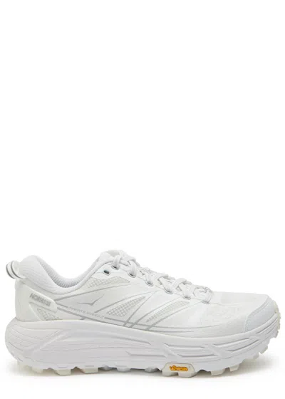 Hoka Mafate Speed 2 Panelled Mesh Sneakers In White