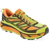 Hoka Man Sneakers Yellow Size 9 Textile Fibers In Multi