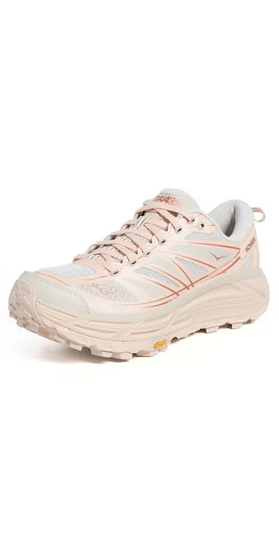 Hoka Mafate Speed 2 Sneakers Beach Wood/stucco In White