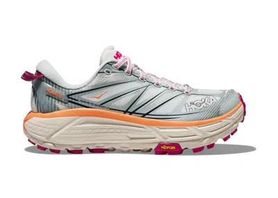 Pre-owned Hoka Mafate Speed 2 Sneakers In White/ice Flow