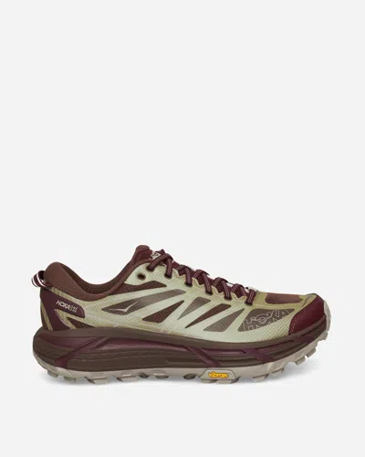 HOKA MAFATE SPEED 2 SNEAKERS WILD MUSHROOM / WALNUT