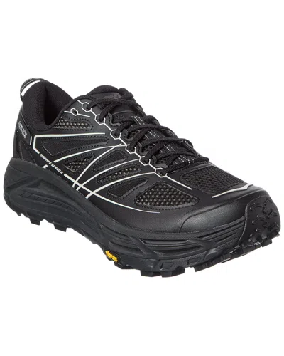 Hoka Mafate Speed 2 Ts Leather & Mesh Sneaker In Black