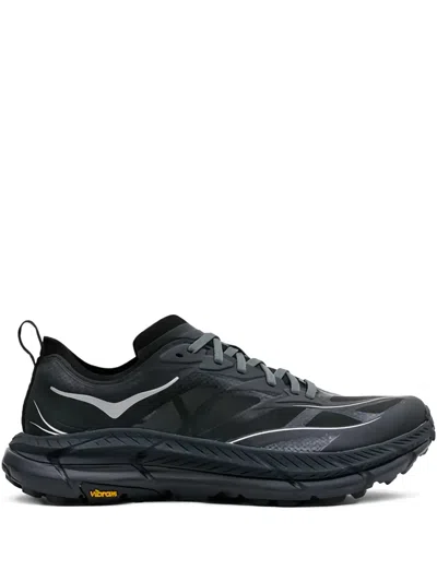 Hoka Mafate Speed 4 Lite Lace-up Sneakers In Black
