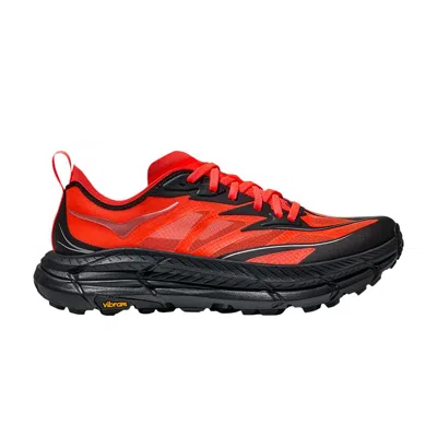 Pre-owned Hoka Mafate Speed 4 Lite 'neon Flame' | Orange | Men's Size 12