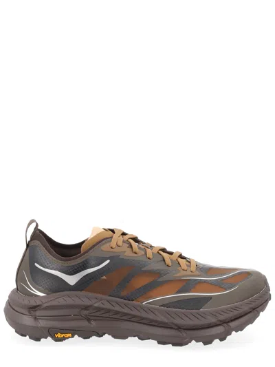 Hoka "mafate Speed 4 Lite" Sneaker In Brown