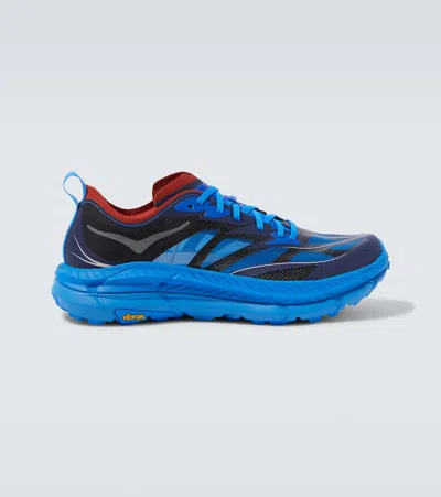 Hoka Mafate Speed 4 Lite Sneakers In Blue