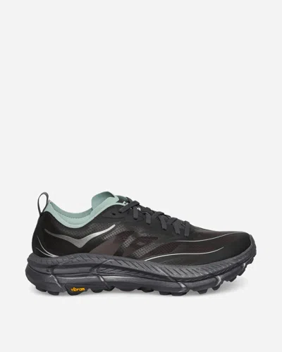 Hoka Mafate Speed 4 Lite Sneakers Charcoal In Black