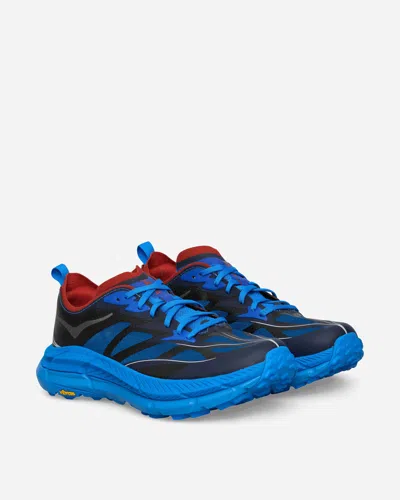HOKA MAFATE SPEED 4 LITE SNEAKERS ELECTRIC COBALT / DRY CHILI