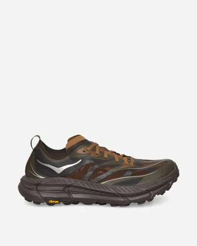 Hoka Mens  Mafate Speed 4 Lite In Brown/black