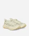 Hoka Off White Lace Up Sneakers In Gray