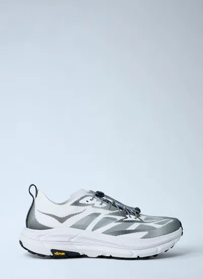 Hoka U Mafate Speed 4 Lite Ts Technical Fabric Sneakers In Neutral